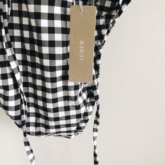 NWT J.CREW LACE-UP BACK ONE-PIECE SWIM SUIT - Picture 2 of 6